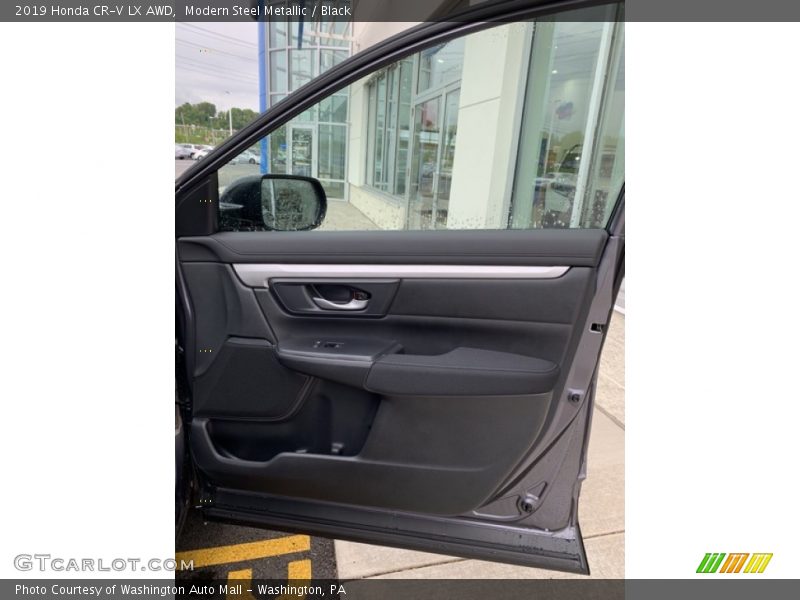 Modern Steel Metallic / Black 2019 Honda CR-V LX AWD