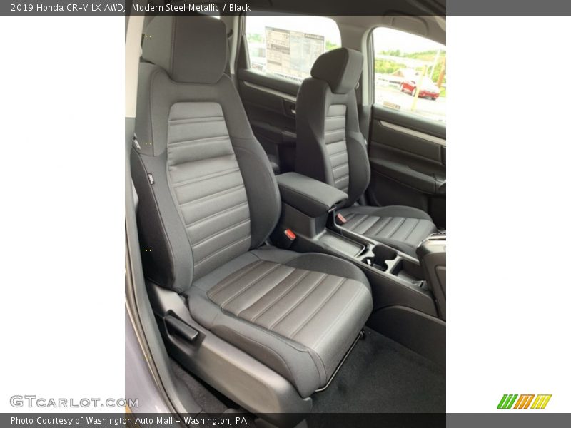 Modern Steel Metallic / Black 2019 Honda CR-V LX AWD