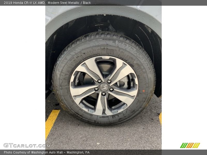 Modern Steel Metallic / Black 2019 Honda CR-V LX AWD