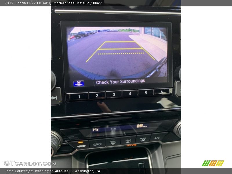 Modern Steel Metallic / Black 2019 Honda CR-V LX AWD