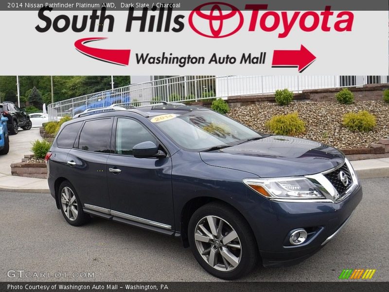 Dark Slate / Charcoal 2014 Nissan Pathfinder Platinum AWD