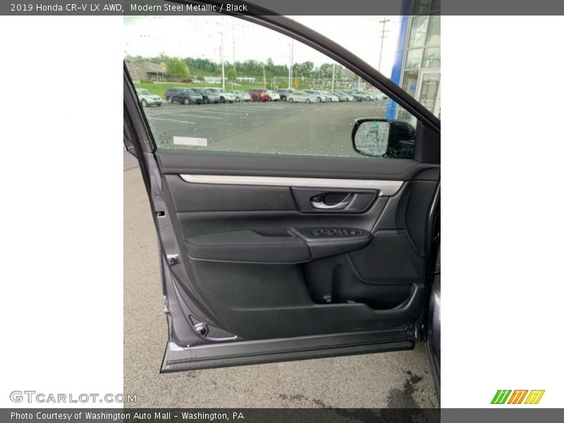 Modern Steel Metallic / Black 2019 Honda CR-V LX AWD