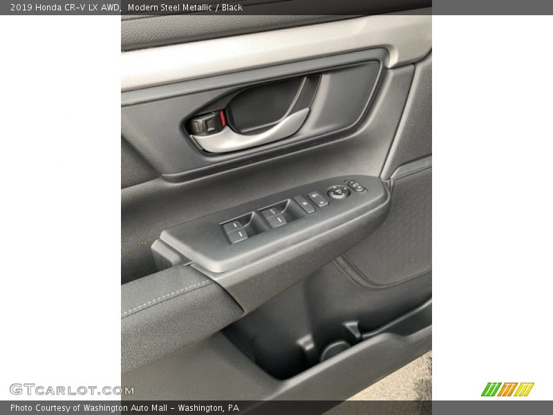Modern Steel Metallic / Black 2019 Honda CR-V LX AWD