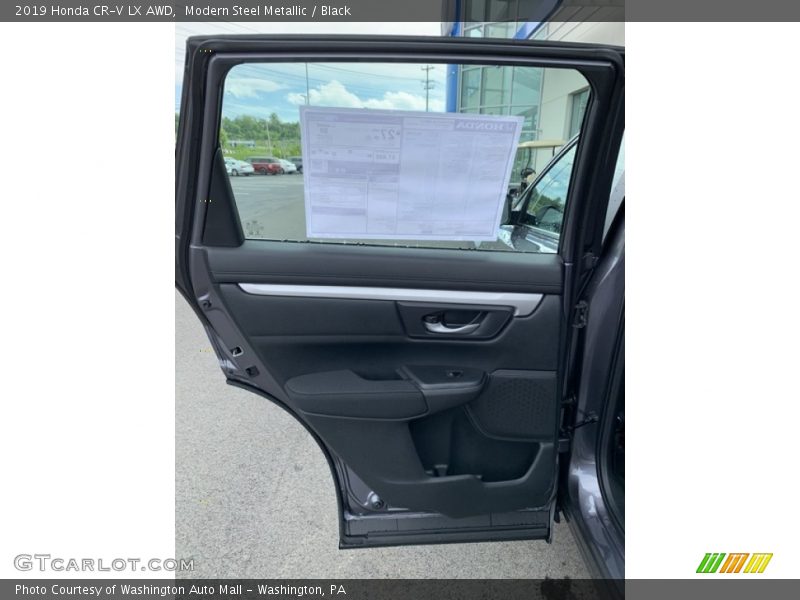 Modern Steel Metallic / Black 2019 Honda CR-V LX AWD
