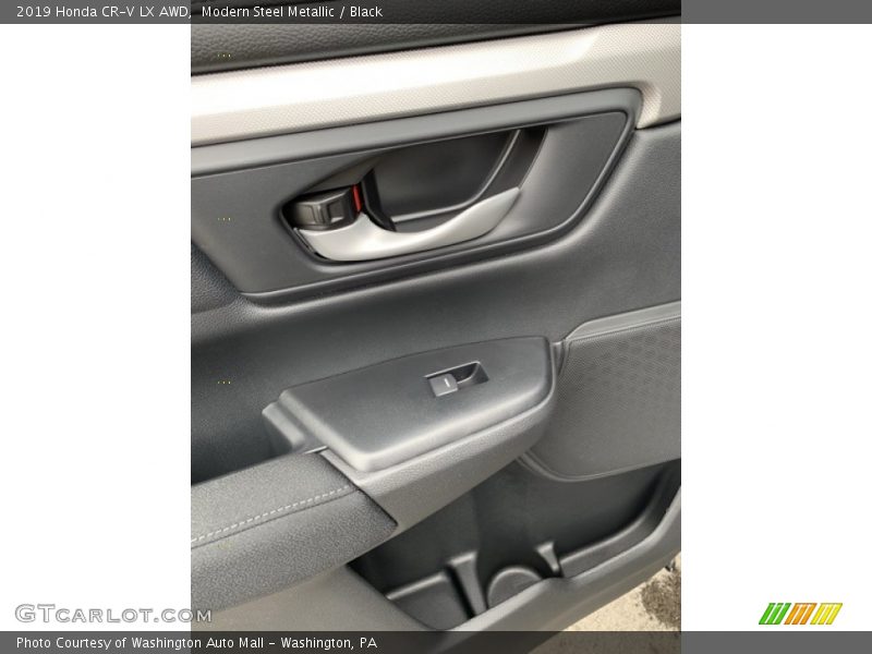 Modern Steel Metallic / Black 2019 Honda CR-V LX AWD