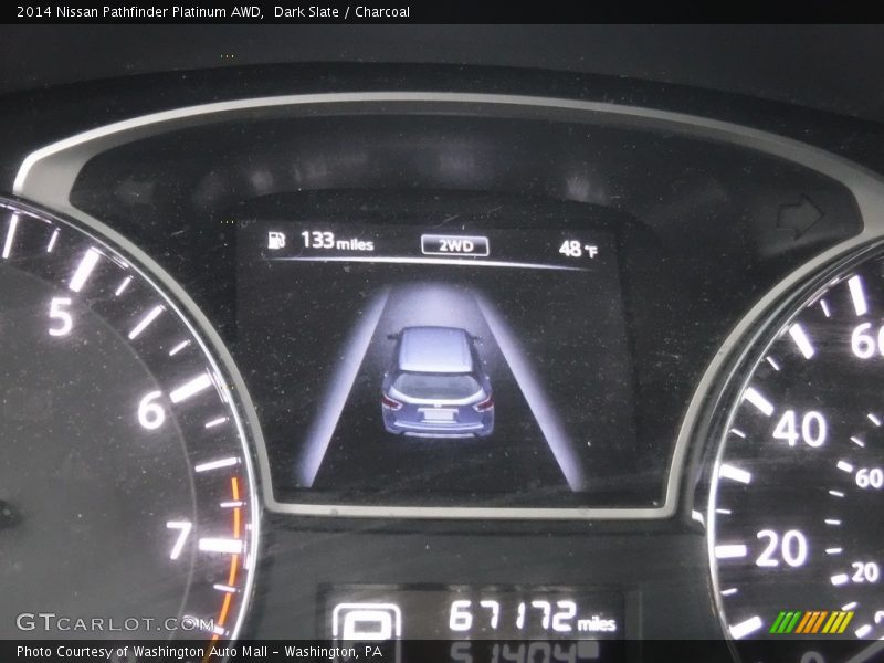 Dark Slate / Charcoal 2014 Nissan Pathfinder Platinum AWD