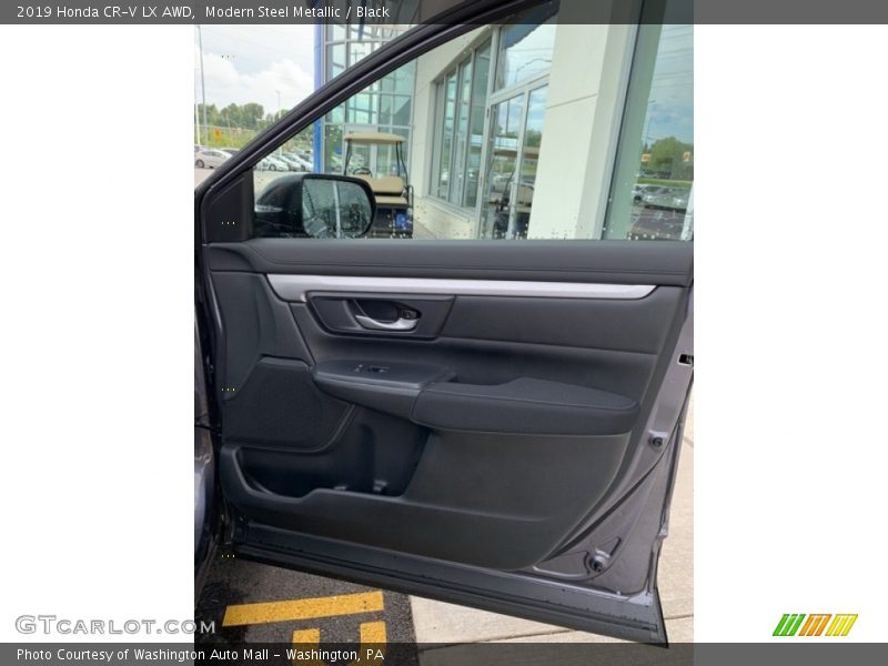 Modern Steel Metallic / Black 2019 Honda CR-V LX AWD