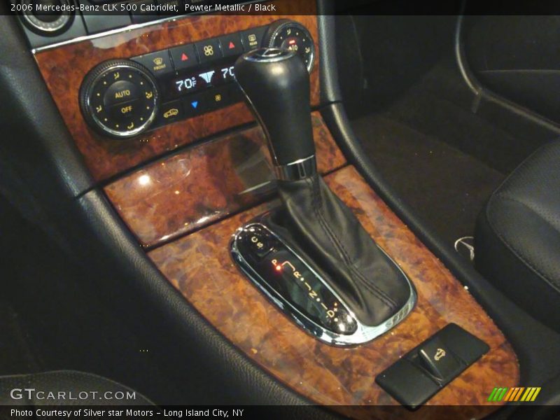 Pewter Metallic / Black 2006 Mercedes-Benz CLK 500 Cabriolet