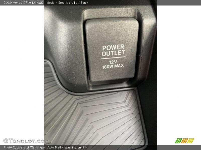 Modern Steel Metallic / Black 2019 Honda CR-V LX AWD