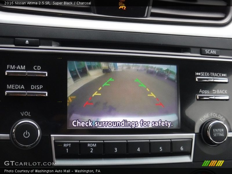 Super Black / Charcoal 2016 Nissan Altima 2.5 SR