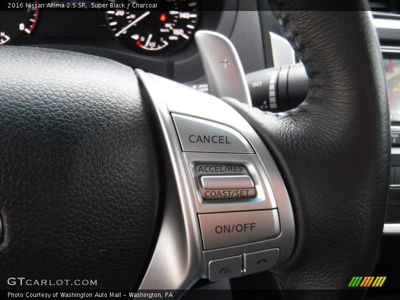 Super Black / Charcoal 2016 Nissan Altima 2.5 SR