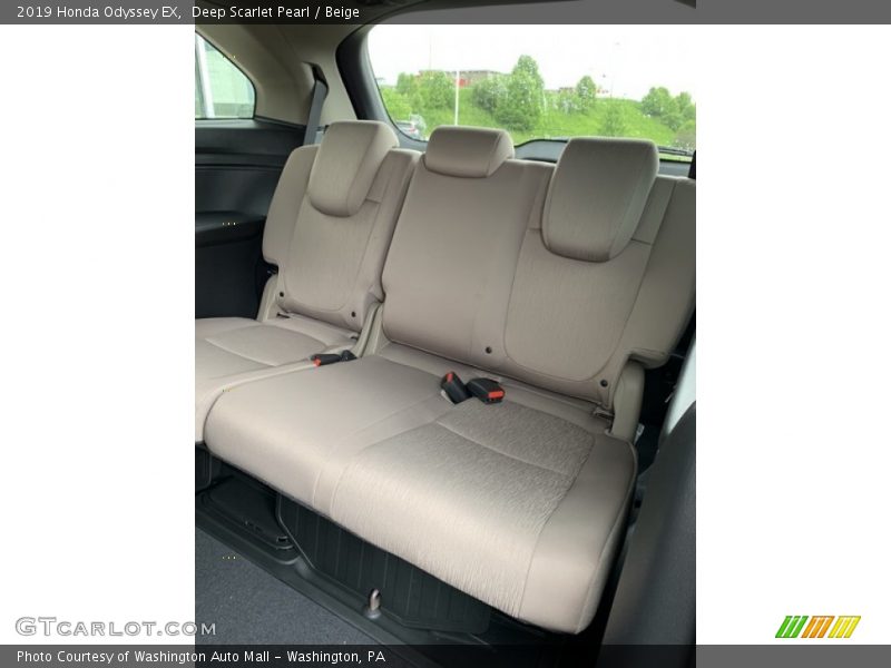 Deep Scarlet Pearl / Beige 2019 Honda Odyssey EX