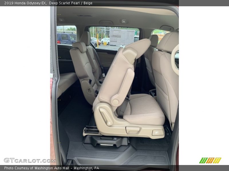 Deep Scarlet Pearl / Beige 2019 Honda Odyssey EX