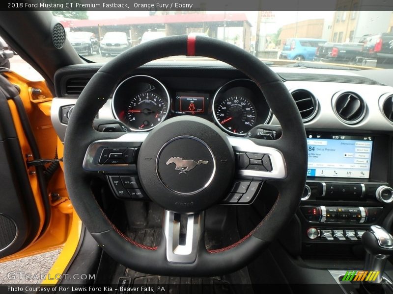  2018 Mustang GT Premium Fastback Steering Wheel