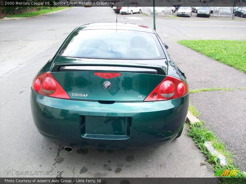 Spruce Green Metallic / Graystone 2000 Mercury Cougar V6