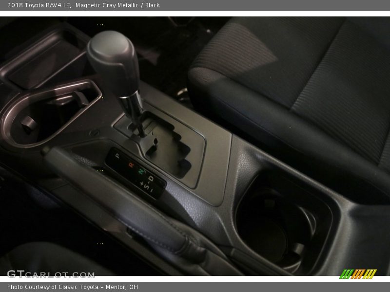 Magnetic Gray Metallic / Black 2018 Toyota RAV4 LE