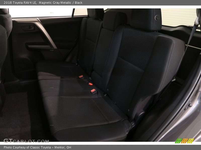 Magnetic Gray Metallic / Black 2018 Toyota RAV4 LE