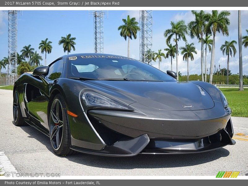  2017 570S Coupe Storm Gray	