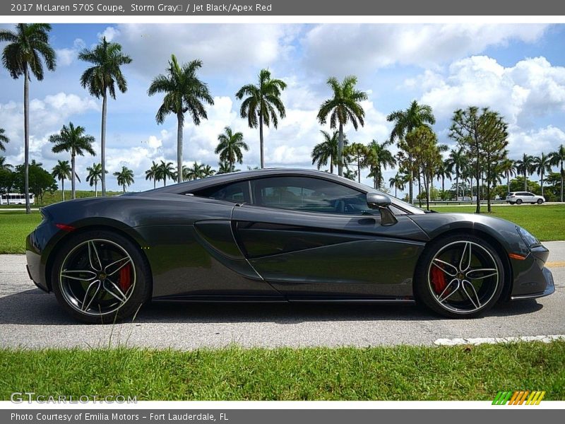  2017 570S Coupe Storm Gray	