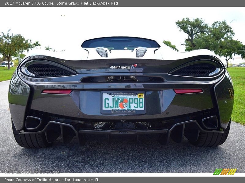 Exhaust of 2017 570S Coupe