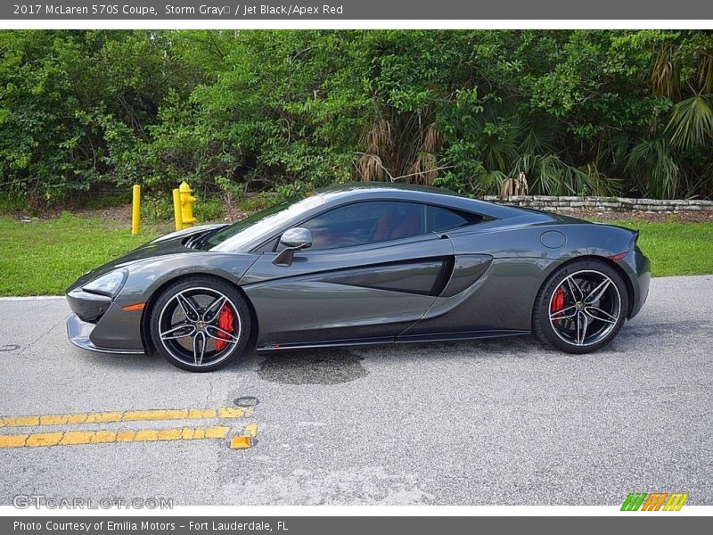  2017 570S Coupe Storm Gray	