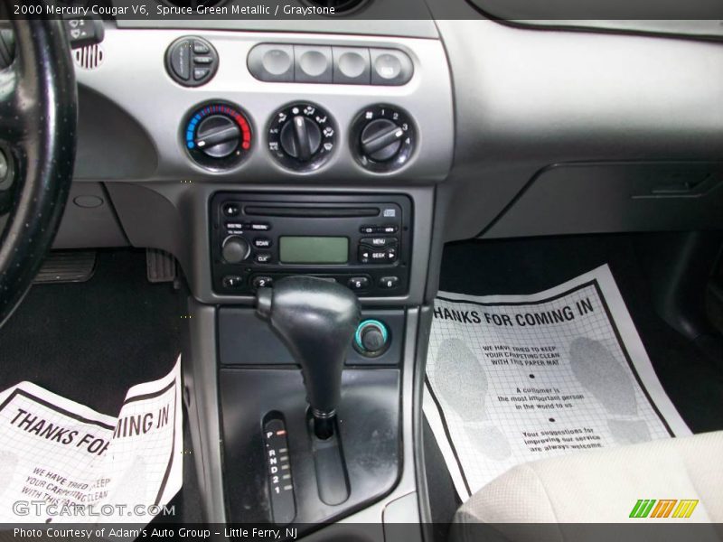 Spruce Green Metallic / Graystone 2000 Mercury Cougar V6