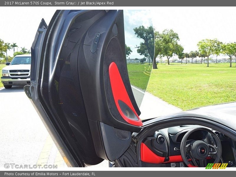 Door Panel of 2017 570S Coupe