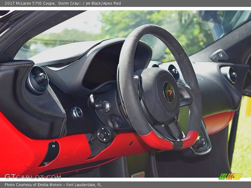  2017 570S Coupe Steering Wheel