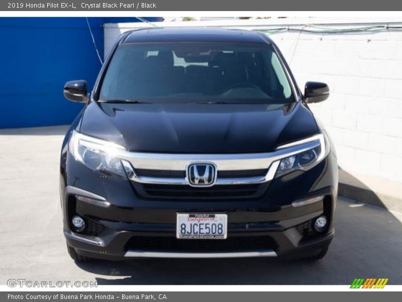 Crystal Black Pearl / Black 2019 Honda Pilot EX-L