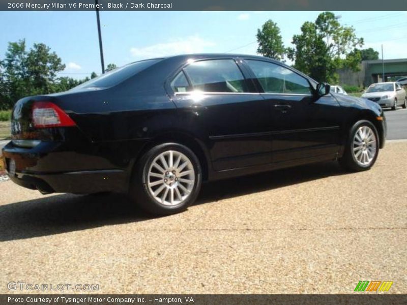 Black / Dark Charcoal 2006 Mercury Milan V6 Premier