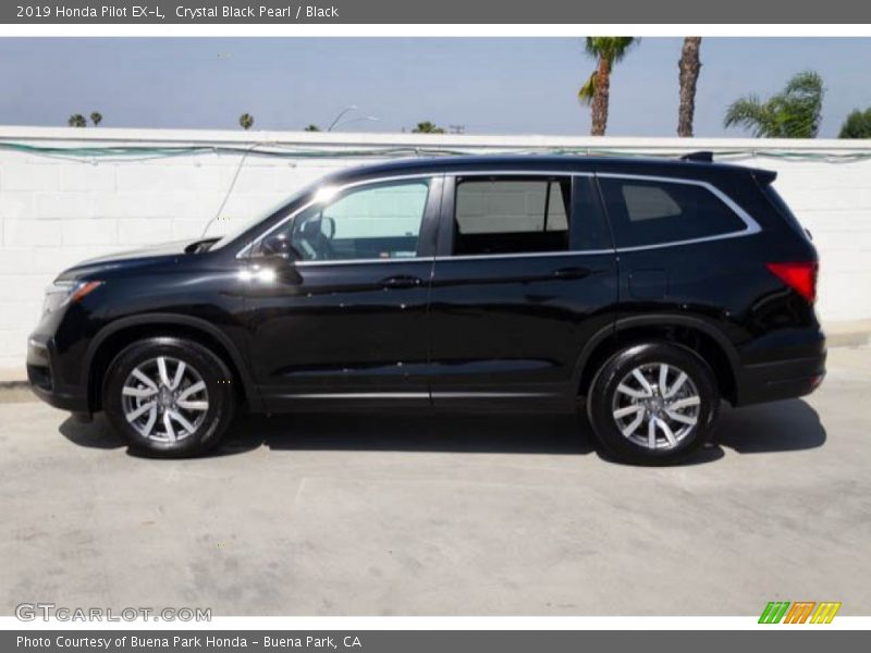 Crystal Black Pearl / Black 2019 Honda Pilot EX-L