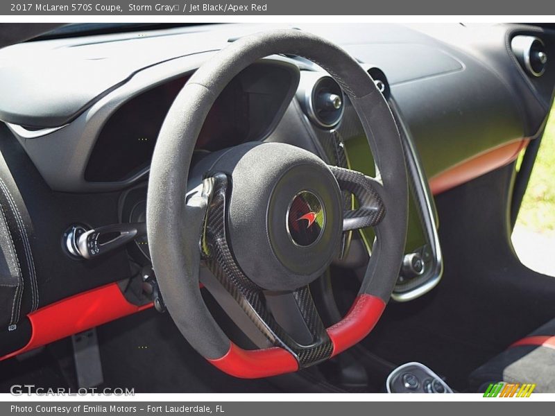  2017 570S Coupe Steering Wheel