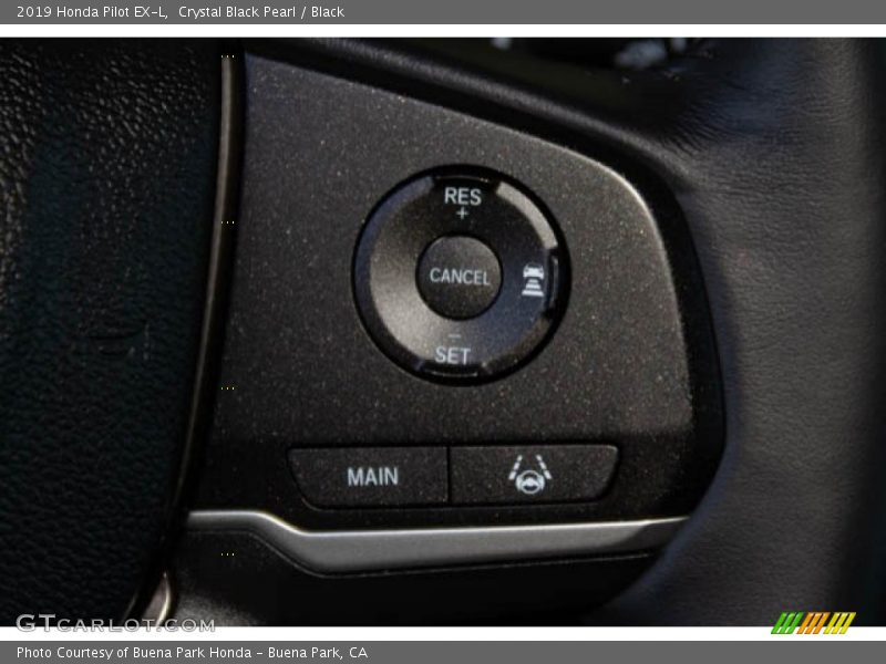 Crystal Black Pearl / Black 2019 Honda Pilot EX-L