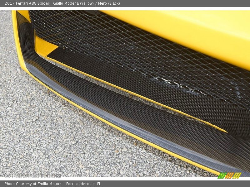 Giallo Modena (Yellow) / Nero (Black) 2017 Ferrari 488 Spider