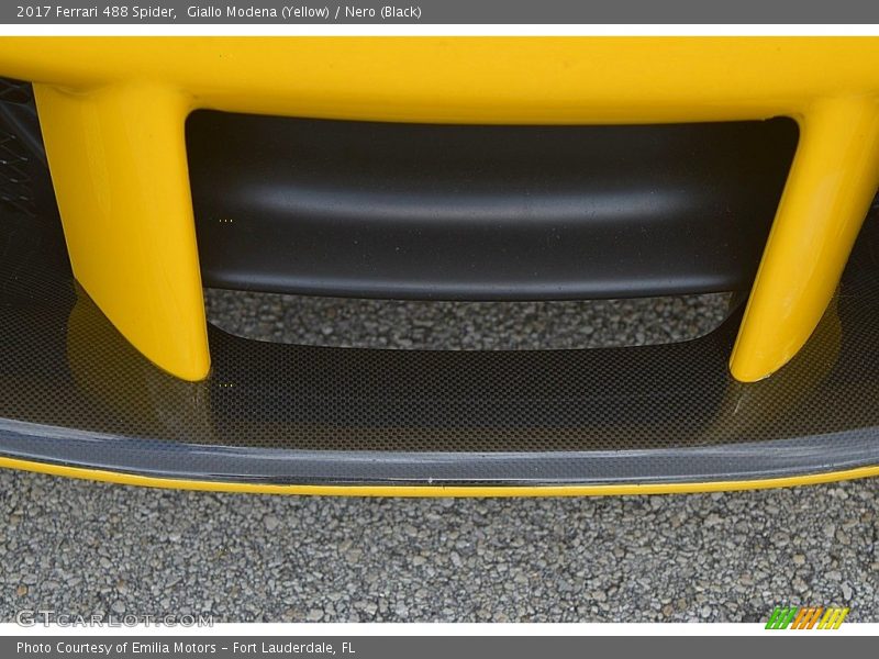 Giallo Modena (Yellow) / Nero (Black) 2017 Ferrari 488 Spider