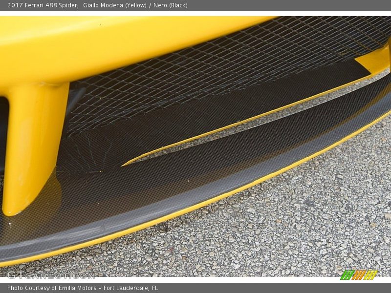 Giallo Modena (Yellow) / Nero (Black) 2017 Ferrari 488 Spider