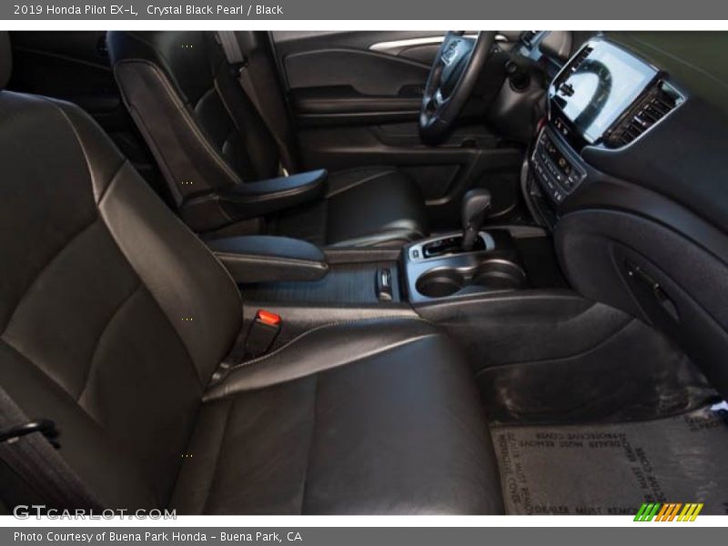 Crystal Black Pearl / Black 2019 Honda Pilot EX-L