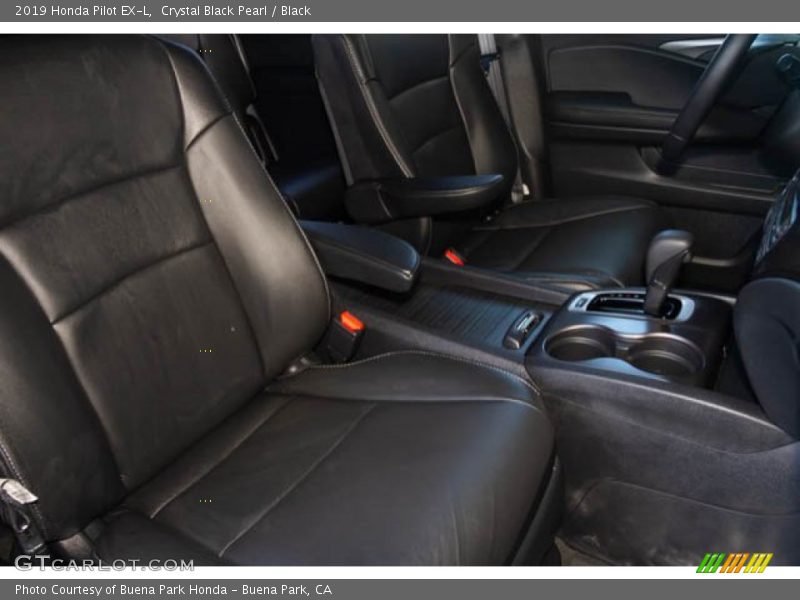 Crystal Black Pearl / Black 2019 Honda Pilot EX-L