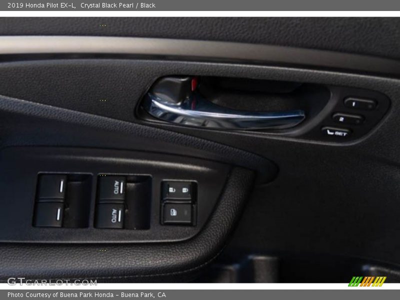 Crystal Black Pearl / Black 2019 Honda Pilot EX-L