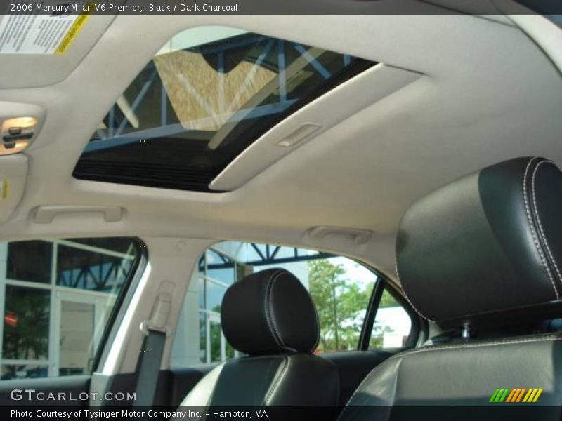 Black / Dark Charcoal 2006 Mercury Milan V6 Premier