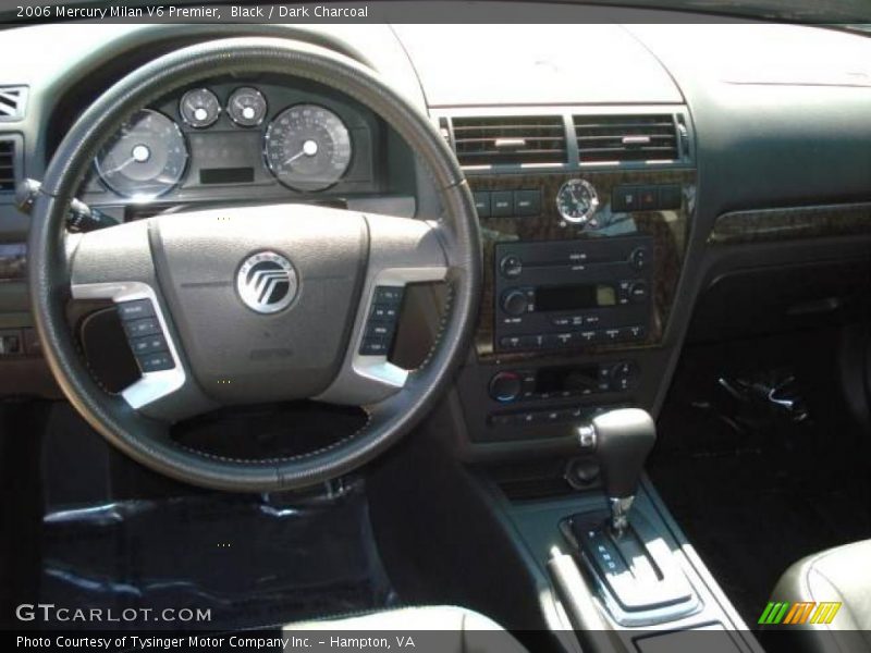 Black / Dark Charcoal 2006 Mercury Milan V6 Premier