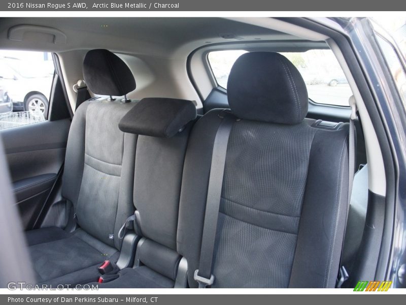 Arctic Blue Metallic / Charcoal 2016 Nissan Rogue S AWD