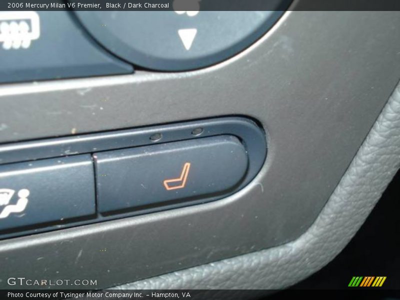 Black / Dark Charcoal 2006 Mercury Milan V6 Premier