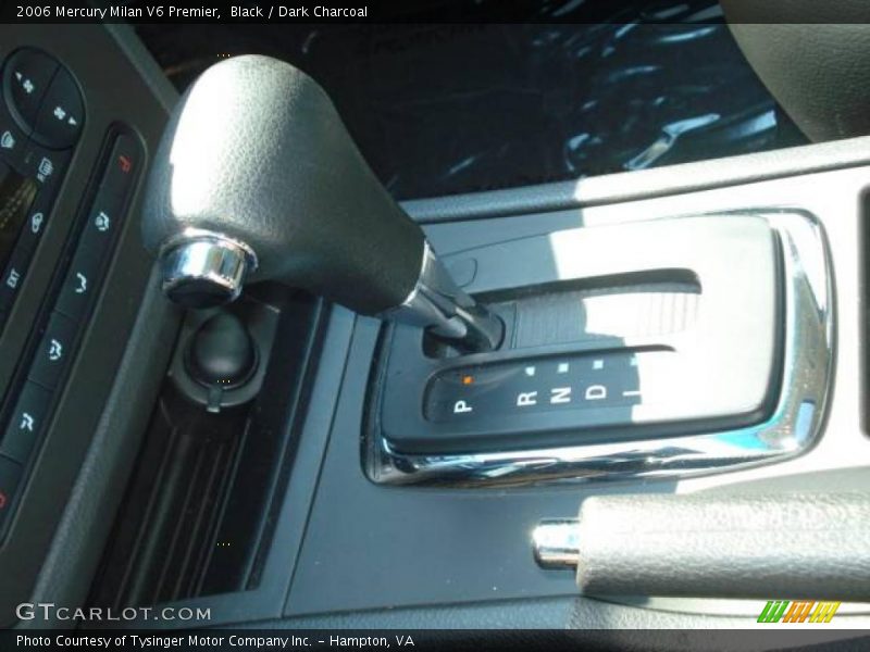 Black / Dark Charcoal 2006 Mercury Milan V6 Premier