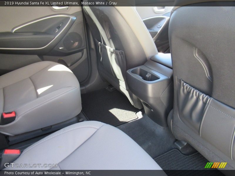 Monaco White / Gray 2019 Hyundai Santa Fe XL Limited Ultimate
