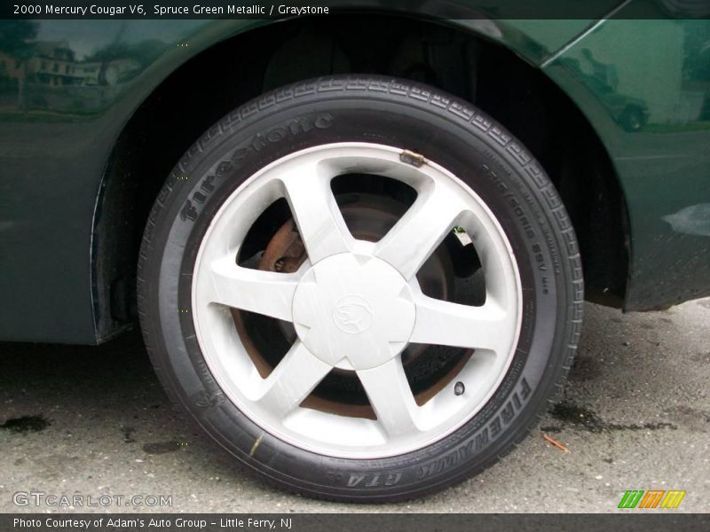 Spruce Green Metallic / Graystone 2000 Mercury Cougar V6