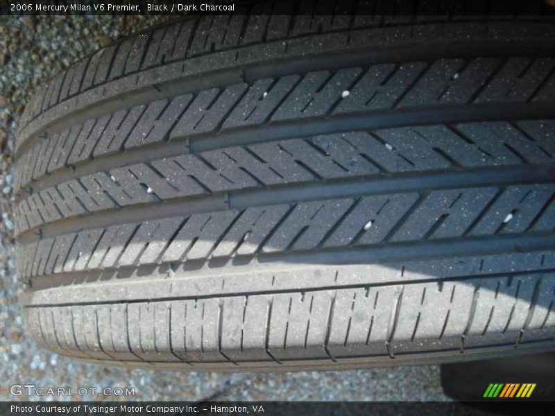 Black / Dark Charcoal 2006 Mercury Milan V6 Premier