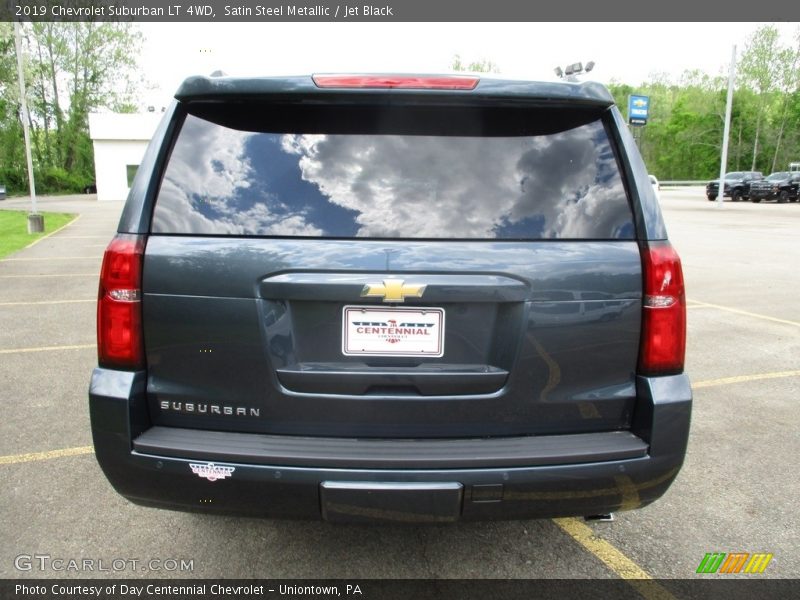 Satin Steel Metallic / Jet Black 2019 Chevrolet Suburban LT 4WD