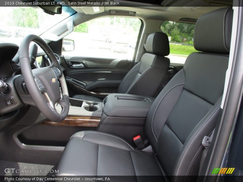 Satin Steel Metallic / Jet Black 2019 Chevrolet Suburban LT 4WD