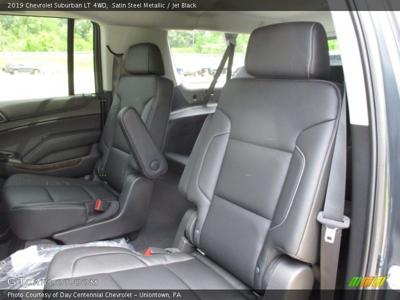 Satin Steel Metallic / Jet Black 2019 Chevrolet Suburban LT 4WD